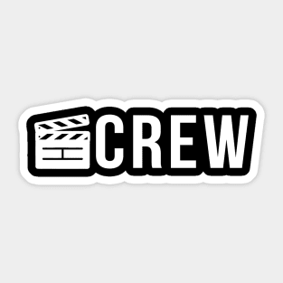 Film Crew Slate Sticker